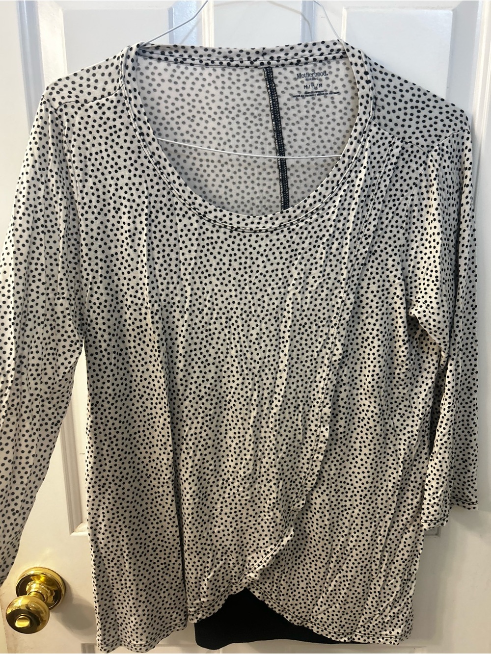 maternity motherhood top 3/4 sleeves